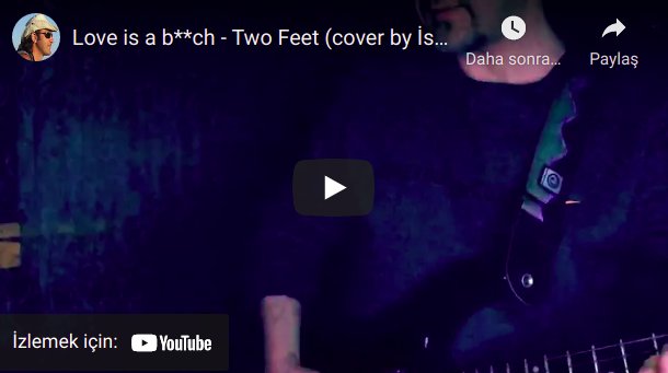 Love is a b**ch – Two Feet (Cover)