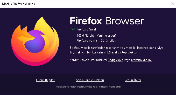 Firefox 102 versiyonu ile 19 güvenlik açığını giderdiğini duyurdu