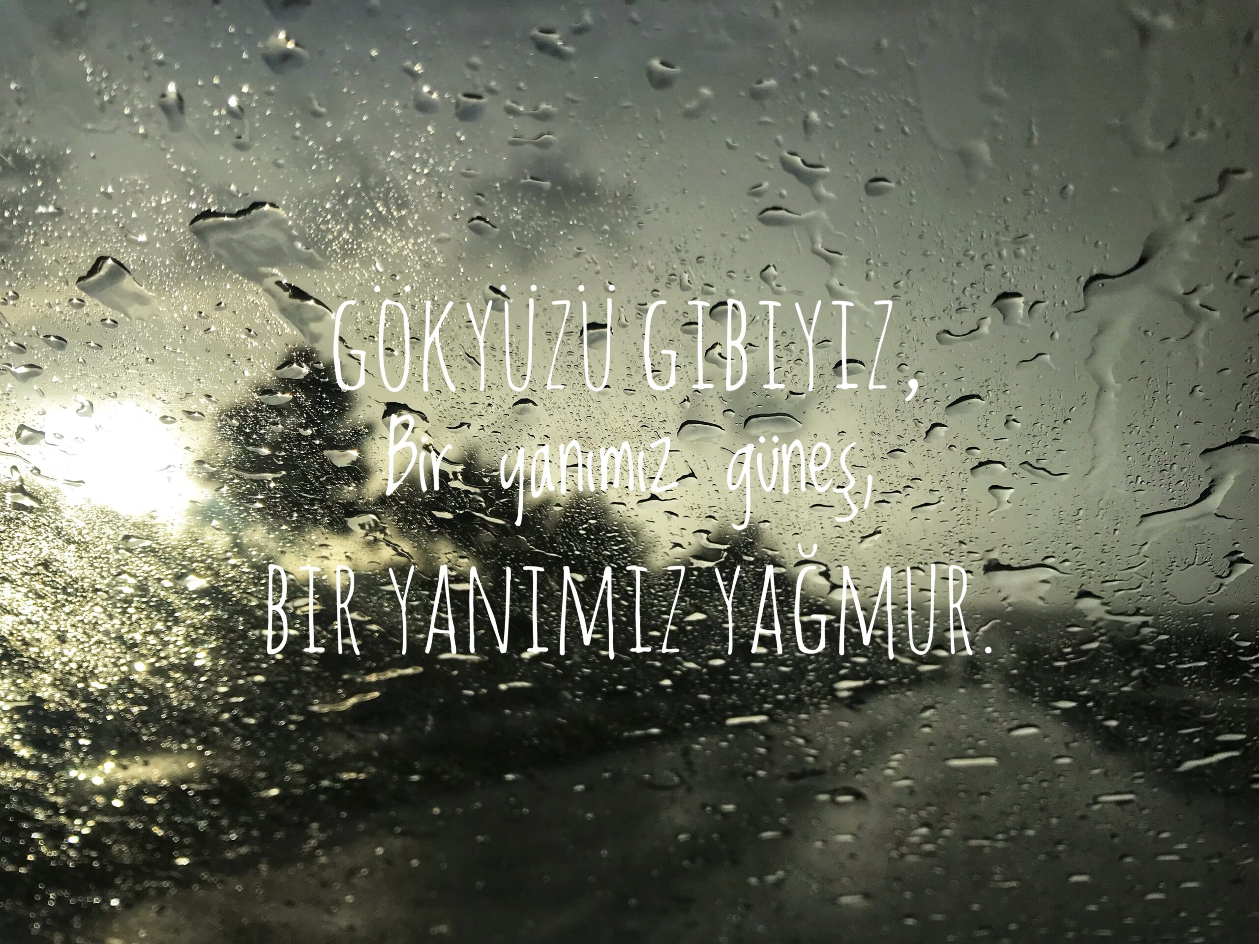 Gökyüzü gibiyiz
