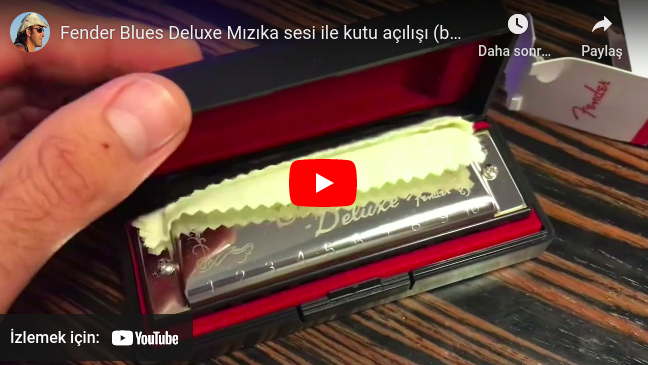 FENDER BLUES DELUXE MIZIKA KUTU AÇILIŞI